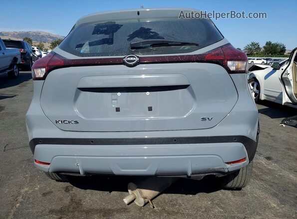 3N1CP5CV0PL544981 2023 NISSAN KICKS Gray Вид ззаду