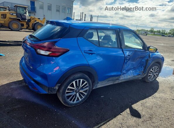 3N1CP5CV0RL576980 2024 NISSAN KICKS Blue უკანა მარჯვენა