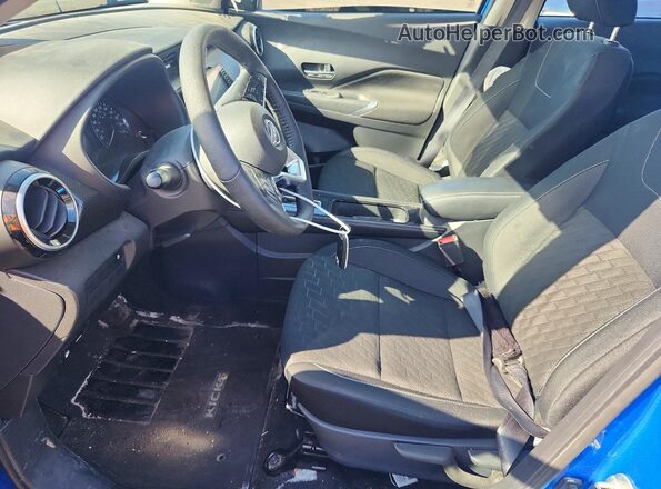 3N1CP5CV0RL576980 2024 NISSAN KICKS Blue წინა სალონის ხედი