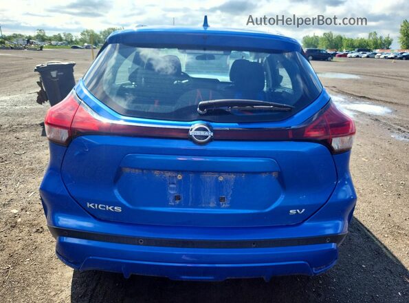 3N1CP5CV0RL576980 2024 NISSAN KICKS Blue უკანა ხედი