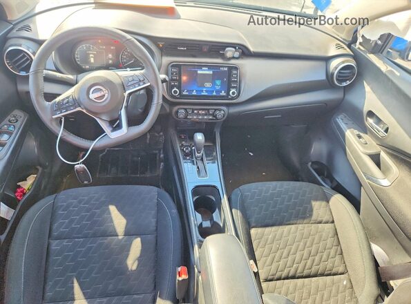 3N1CP5CV0RL576980 2024 NISSAN KICKS Blue წინა პანელის ხედი
