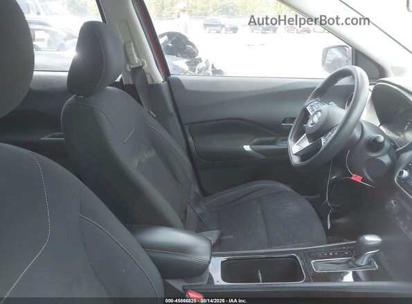 3N1CP5CV1ML491624 2021 NISSAN KICKS Темно-бордовый Вид салона спереди