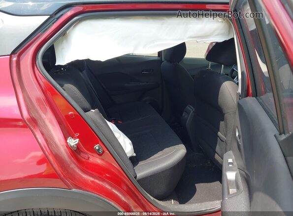 3N1CP5CV1ML491624 2021 NISSAN KICKS Темно-бордовый Вид наклейки с VIN-кодом