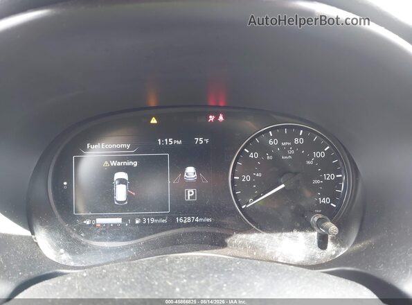 3N1CP5CV1ML491624 2021 NISSAN KICKS Темно-бордовый Вид задних сидений