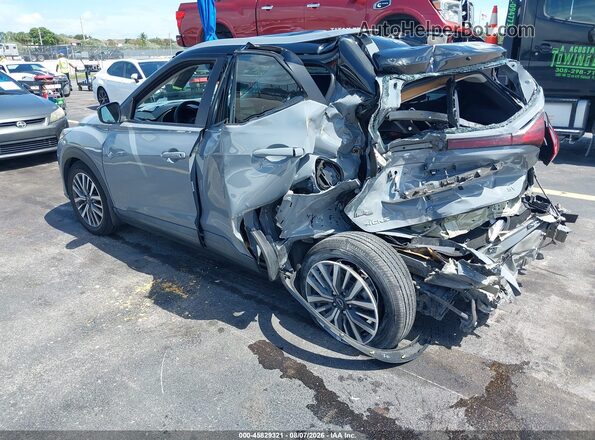 3N1CP5CV1NL486456 2022 NISSAN KICKS Gray Rear left