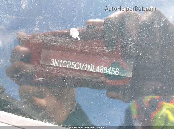 3N1CP5CV1NL486456 2022 NISSAN KICKS Gray Engine compartment view