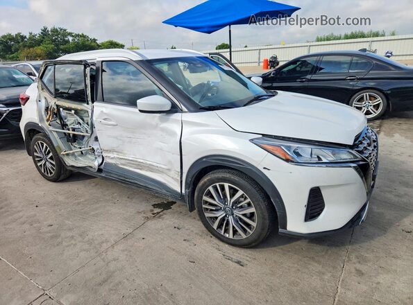 3N1CP5CV1PL478392 2023 NISSAN KICKS White Передня права чверть