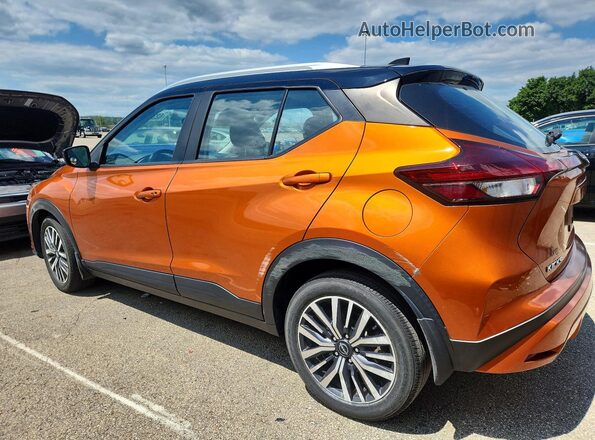 3N1CP5CV1PL504800 2023 NISSAN KICKS Оранжевый Задняя левая четверть