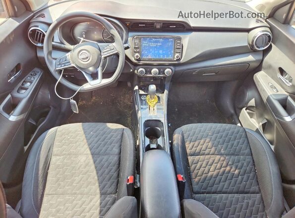 3N1CP5CV1PL504800 2023 NISSAN KICKS Оранжевый Вид панели приборов