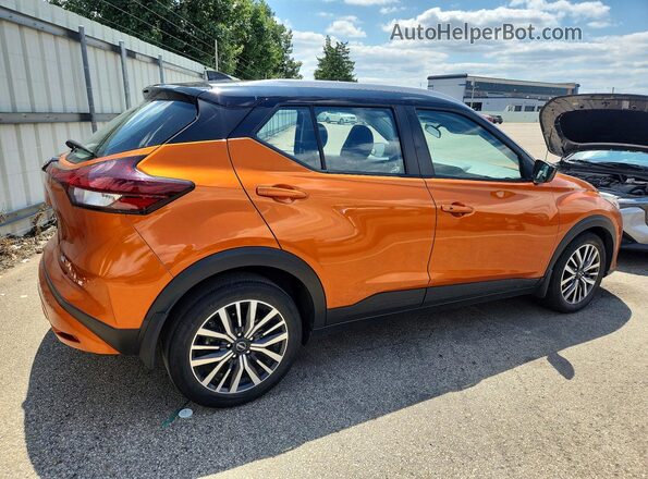 3N1CP5CV1PL504800 2023 NISSAN KICKS Оранжевый Задняя правая четверть