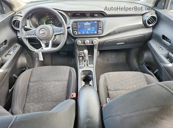 3N1CP5CV1PL522469 2023 NISSAN KICKS Black Widok deski rozdzielczej