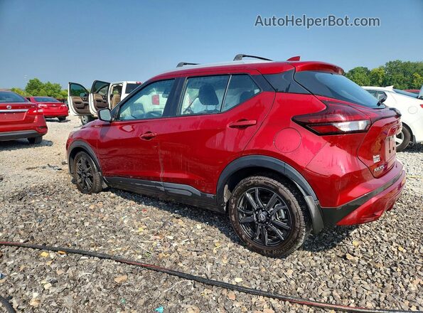 3N1CP5CV1PL533729 2023 NISSAN KICKS Красный Задняя левая четверть
