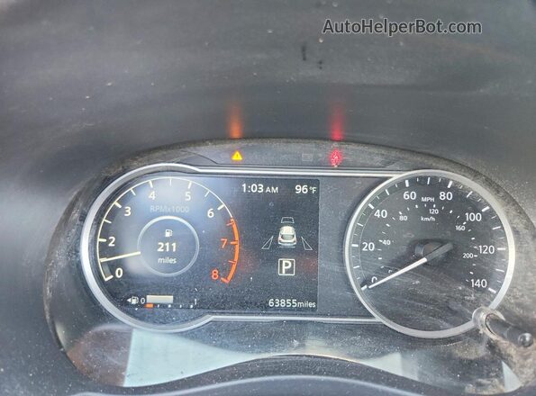 3N1CP5CV2LL504122 2020 NISSAN KICKS White ხელსაწყოთა პანელის ხედი