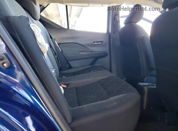 3N1CP5CV2LL510602 2020 NISSAN KICKS Blue Вид задніх сидінь