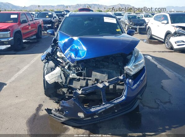 3N1CP5CV2LL518408 2020 NISSAN KICKS Blue Instrument cluster view