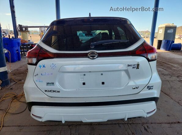 3N1CP5CV2ML506812 2021 NISSAN KICKS White Vista trasera
