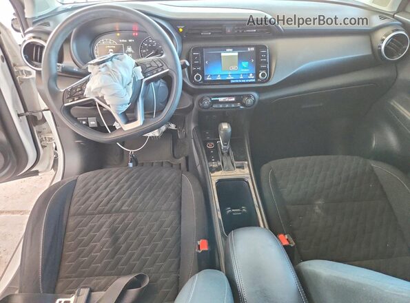 3N1CP5CV2ML506812 2021 NISSAN KICKS White Vista del salpicadero