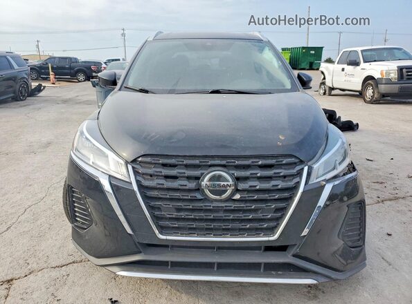 3N1CP5CV2ML517048 2021 NISSAN KICKS Black Դիմացի տեսք