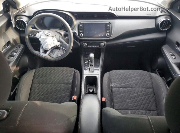 3N1CP5CV2ML517048 2021 NISSAN KICKS Black Առջևի վահանակի տեսք