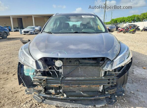 3N1CP5CV2ML522590 2021 NISSAN KICKS Gray Вид спереду