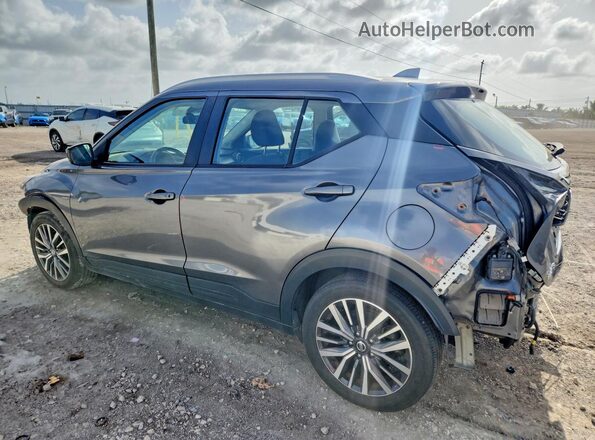 3N1CP5CV2ML522590 2021 NISSAN KICKS Gray Задня ліва чверть
