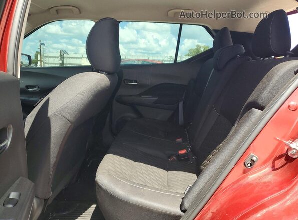 3N1CP5CV2ML523609 2021 NISSAN KICKS Red Вид задньої частини салону