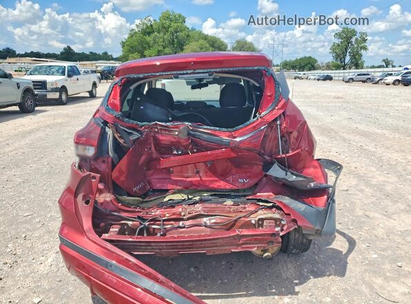 3N1CP5CV2ML523609 2021 NISSAN KICKS Red Вид ззаду