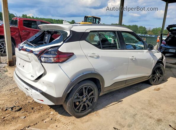 3N1CP5CV2ML529183 2021 NISSAN KICKS White უკანა მარჯვენა
