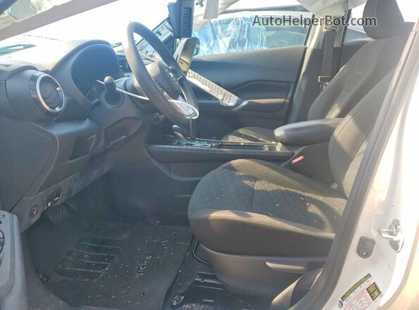 3N1CP5CV2ML529183 2021 NISSAN KICKS White წინა სალონის ხედი