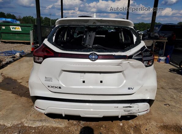 3N1CP5CV2ML529183 2021 NISSAN KICKS White უკანა ხედი