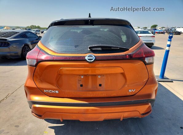 3N1CP5CV2ML543469 2021 NISSAN KICKS Оранжевый Вид сзади