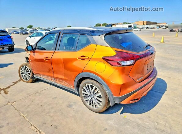 3N1CP5CV2ML543469 2021 NISSAN KICKS Оранжевый Задняя левая четверть