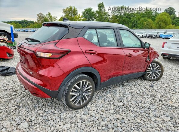 3N1CP5CV2PL470057 2023 NISSAN KICKS Red Trasero derecho