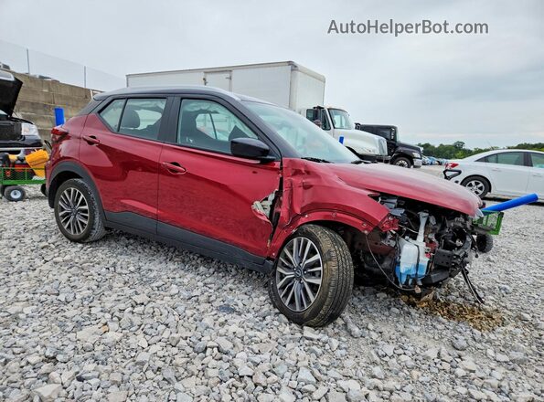 3N1CP5CV2PL470057 2023 NISSAN KICKS Red Delantero derecho
