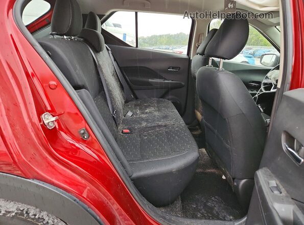 3N1CP5CV2PL470057 2023 NISSAN KICKS Red Vista de los asientos traseros