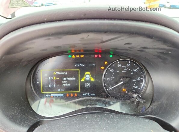 3N1CP5CV2PL470057 2023 NISSAN KICKS Red Vista del cuadro de instrumentos