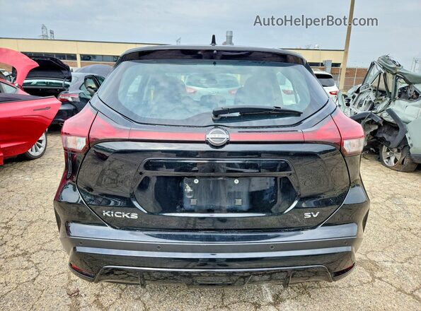 3N1CP5CV2PL512579 2023 NISSAN KICKS Черный Вид сзади