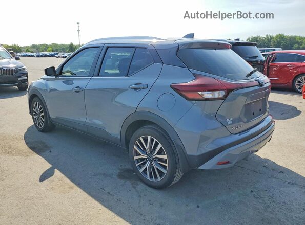 3N1CP5CV2PL546943 2023 NISSAN KICKS Gray Trasero izquierdo