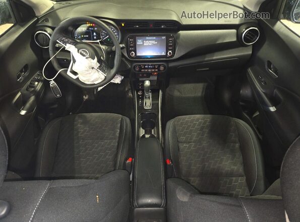 3N1CP5CV2SL508198 2025 NISSAN KICKS Black Dashboard view