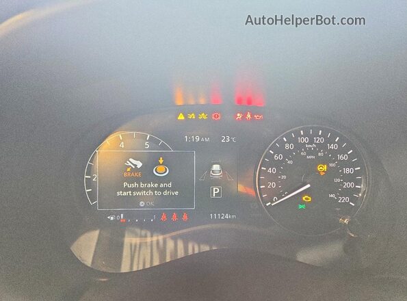 3N1CP5CV2SL508198 2025 NISSAN KICKS Black Instrument cluster view