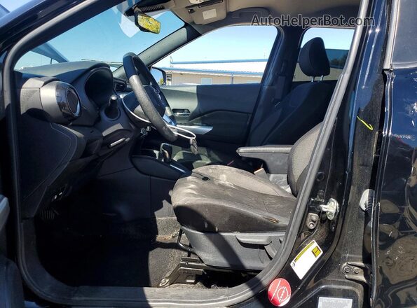 3N1CP5CV3LL487315 2020 NISSAN KICKS Черный Вид салона спереди