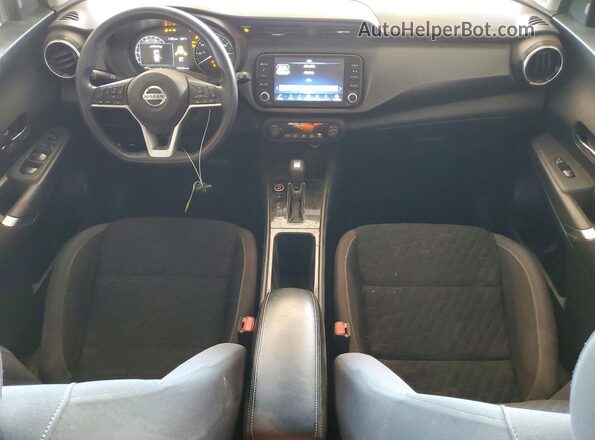 3N1CP5CV3ML472850 2021 NISSAN KICKS Black Вид панелі приладів