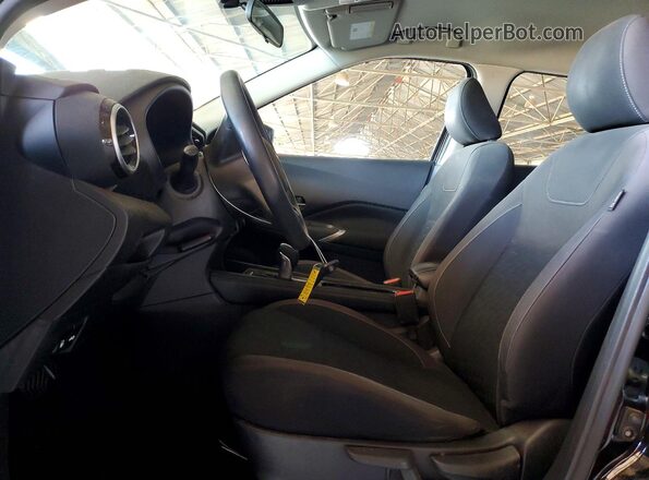 3N1CP5CV3ML472850 2021 NISSAN KICKS Black Вид салону спереду