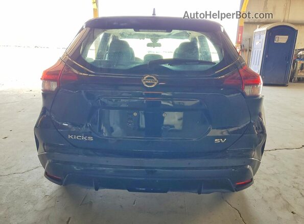 3N1CP5CV3ML472850 2021 NISSAN KICKS Black Вид ззаду