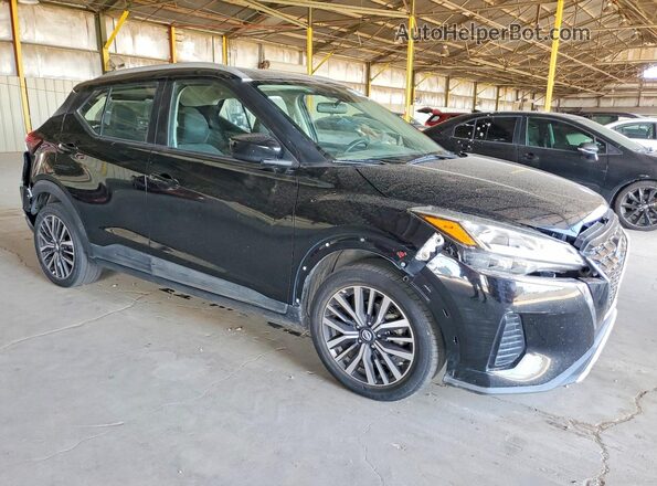 3N1CP5CV3ML472850 2021 NISSAN KICKS Black Передня права чверть
