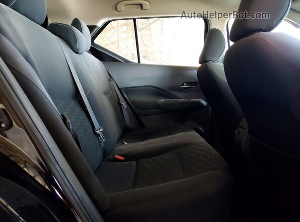 3N1CP5CV3ML472850 2021 NISSAN KICKS Black Вид задніх сидінь