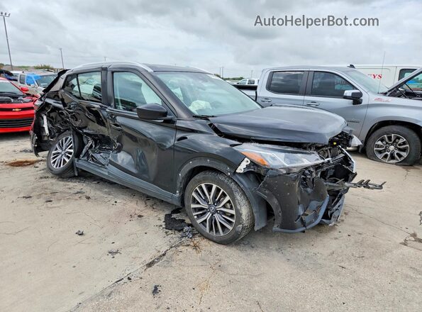 3N1CP5CV3ML482987 2021 NISSAN KICKS Black Передня права чверть