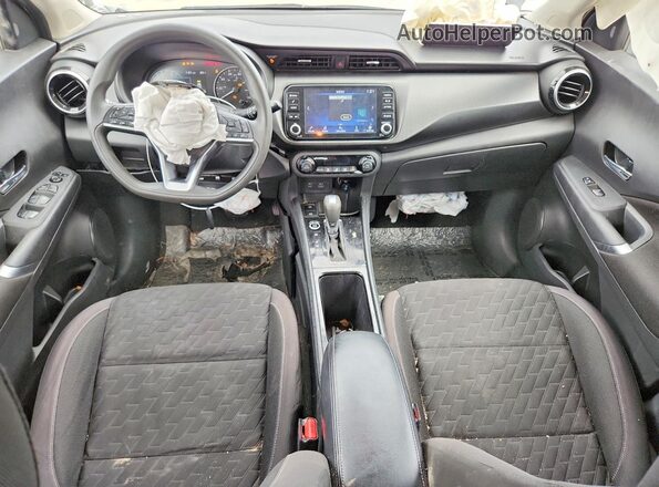 3N1CP5CV3ML482987 2021 NISSAN KICKS Black Вид панелі приладів