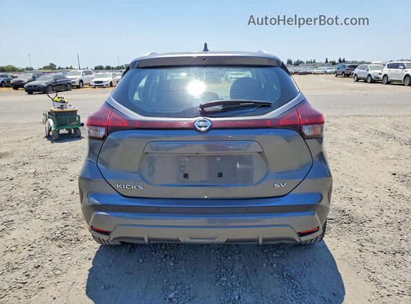 3N1CP5CV3ML500601 2021 NISSAN KICKS Gray Rear view