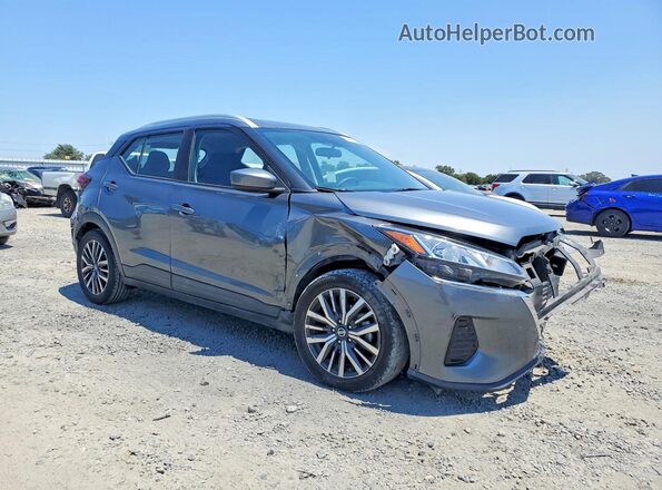 3N1CP5CV3ML500601 2021 NISSAN KICKS Gray Front right